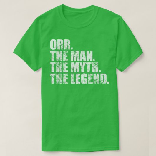 Orr Naam of achternaam Orr Naam Orr F T-shirt (Design voorkant)