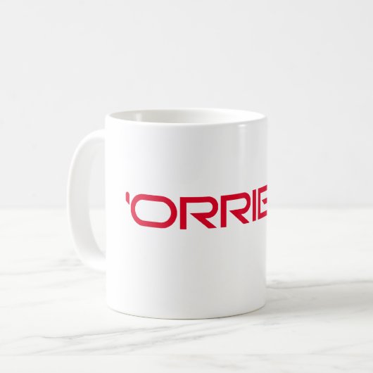 "Orrible Koffiemok (Voorkant links)