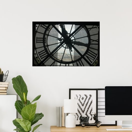 Orsay Clock Paris Poster (Thuiskantoor)