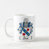 Orsini Family Crest Koffiemok (Links)