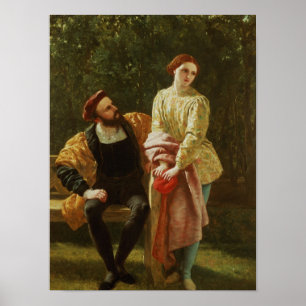 Orsino en Viola Poster