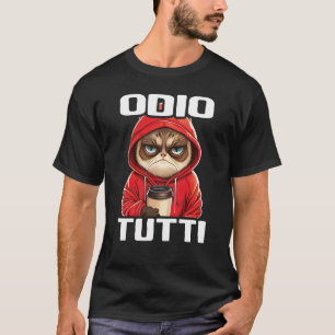 Orso Divertente Regalo I Hate People I Odio Tutti T-shirt