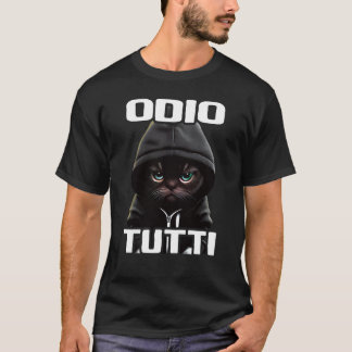 Orso Divertente Regalo I Hate People I Odio Tutti T-shirt