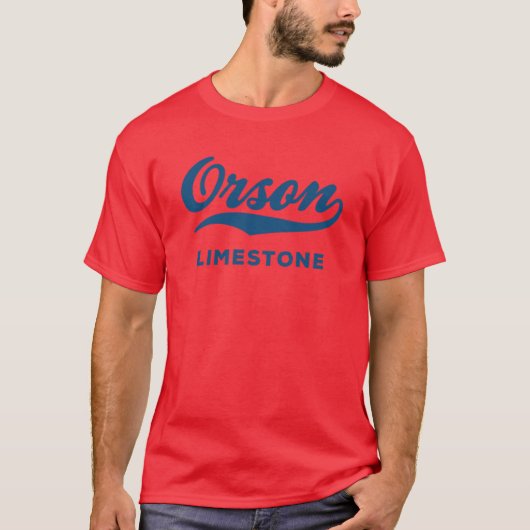 Orson Limestone 1 T-shirt (Voorkant)