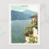 Orta-meer van Orta San Giulio Briefkaart (Voorkant)