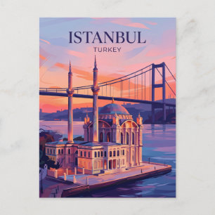 Ortaköy Moskee Turkije Briefkaart