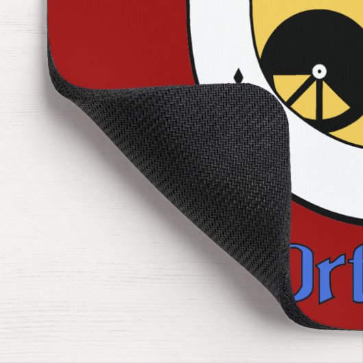 Ortega Family Shield Mousepad Muismat (Hoek)