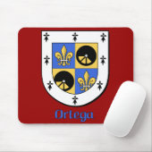 Ortega Family Shield Mousepad Muismat (Met muis)
