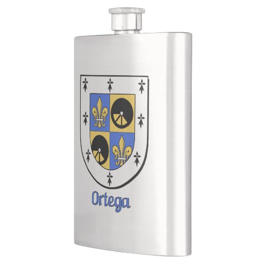 Ortega Heraldic Shield Flacon (Links)