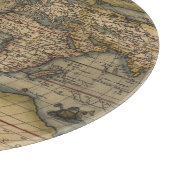 Ortelius Wereldkaart 1570 Snijplank (Hoek)