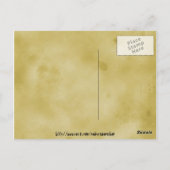 Ortelius Wereldkaart Briefkaart (Achterkant)