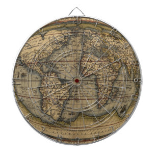 Ortelius Wereldkaart Dartboard Dartbord