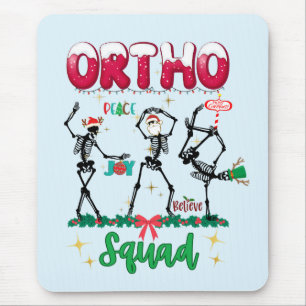 Ortho Christmas Squad Ortho Orthopedische Medewerk Muismat