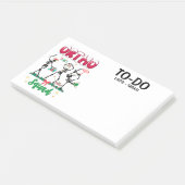 Ortho Christmas Squad Ortho Orthopedische Medewerk Post-it® Notes (Schuin)