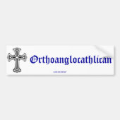 orthoanglocathilan bumpersticker (Voorkant)