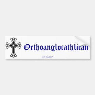 Orthoanglocathilan Bumpersticker