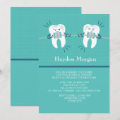 Orthodontie Afstuderen Uitnodiging (Voorkant / Achterkant)