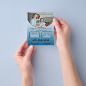 Orthodontische praktijk flyer (Hand)