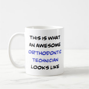 orthodontische technicus, geweldige Mok