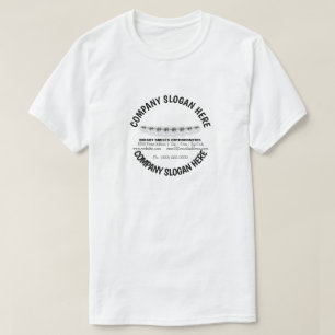 Orthodontist blokkeert tandheelkundige Promo T Shi T-shirt