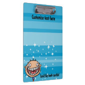 Orthodontist. Braces. Kantoor klembord (Rechts)