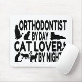Orthodontist Cat Lover Muismat (Met muis)