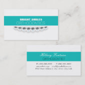 Orthodontist Dentist Dental Braces Visitekaartje (Voorkant / Achterkant)