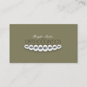 Orthodontist Dentist Dental Service Visitekaartje