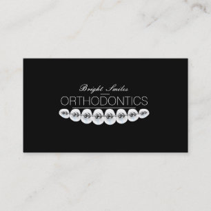 Orthodontist Dentist Dental Service Visitekaartje