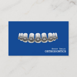 Orthodontist Dentist Standard Visitekaartje