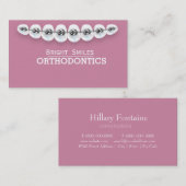 Orthodontist Dentist Standard Visitekaartje (Voorkant / Achterkant)