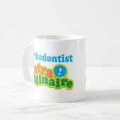 Orthodontist Extraordinaire Gift Idee Koffiemok (Voorkant links)