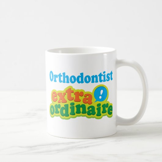 Orthodontist Extraordinaire Gift Idee Koffiemok (Rechts)
