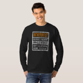 Orthodontist omdat mirakelwerker Mannen vrouwen T-shirt (Voorkant volledig)