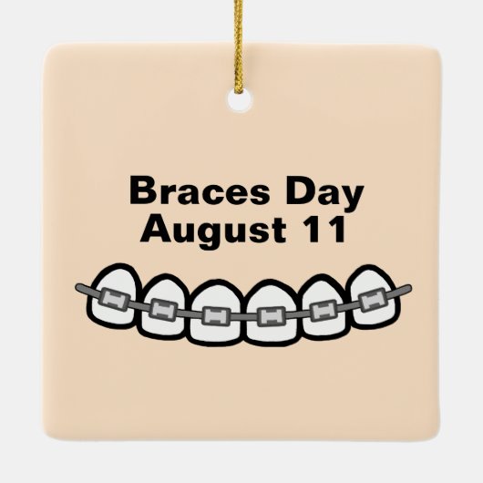 Orthodontist Ornament (Achterkant)