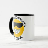 Orthodontisten zijn kool-fazure koffie-Mok Mok (Voorkant links)