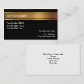 Orthodontistische Visitekaartjes (Voorkant / Achterkant)