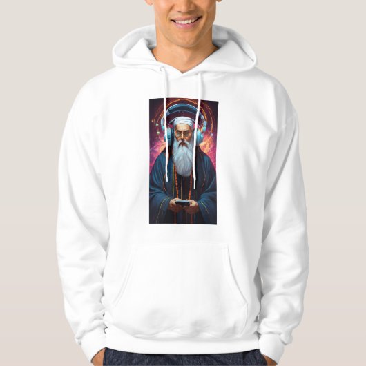 Orthodox Beats Hoodie - Goddelijke Vibes in Stitch (Voorkant)