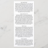 Orthodox Bruiloft Beschrijving 4 x 9 kaarten (Achterkant)