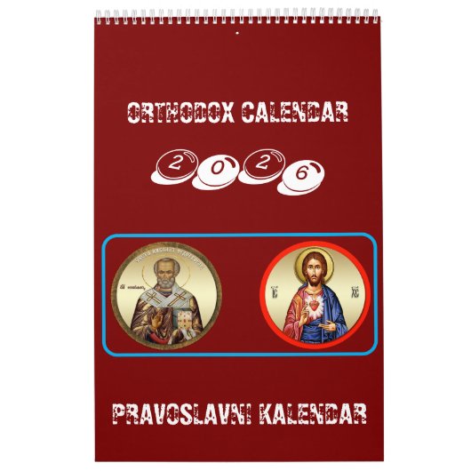 Orthodox calendar 2025 kalender (Hoes)