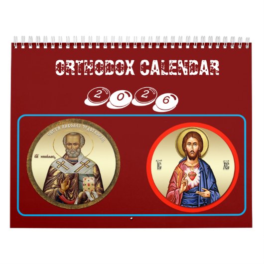 Orthodox calendar 2025 kalender (Hoes)