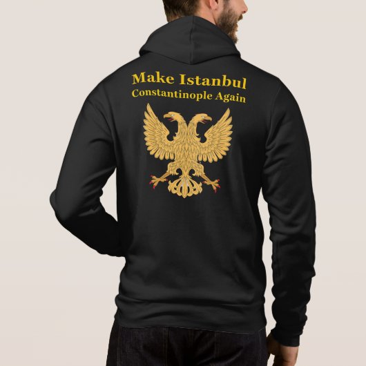 Orthodox Christelijk Byzantium Gift Hoodie (Achterkant)