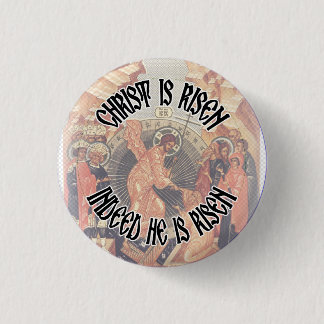 Orthodox Christelijk Christ is Risen Kleine Button