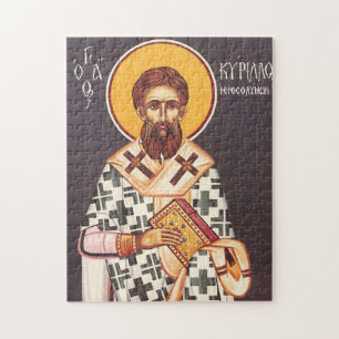 Orthodox christelijk icoon van St. Cyrillus van Je Legpuzzel