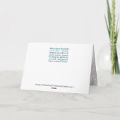 Orthodox Christelijk Kerst Icon Wenskaart Feestdagen Kaart (Achterkant)