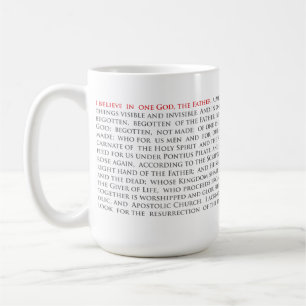 Orthodox Christelijk Nicene Creed 15oz Mok