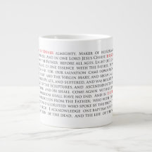 Orthodox Christelijk Nicene Creed Jumbo Mok 20oz