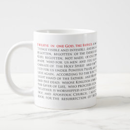 Orthodox Christelijk Nicene Creed Jumbo Mok 20oz