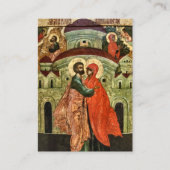Orthodox Christelijk Trouwgebed Kaart Plaatskaartje (Voorkant)