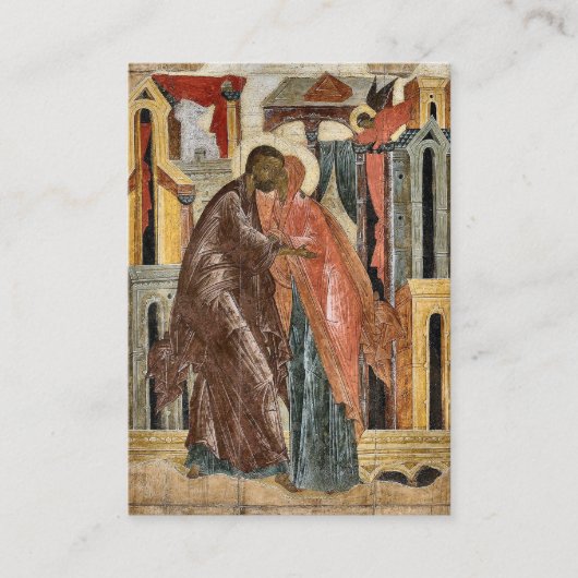 Orthodox Christelijk Trouwgebed Kaart Plaatskaartje (Voorkant)